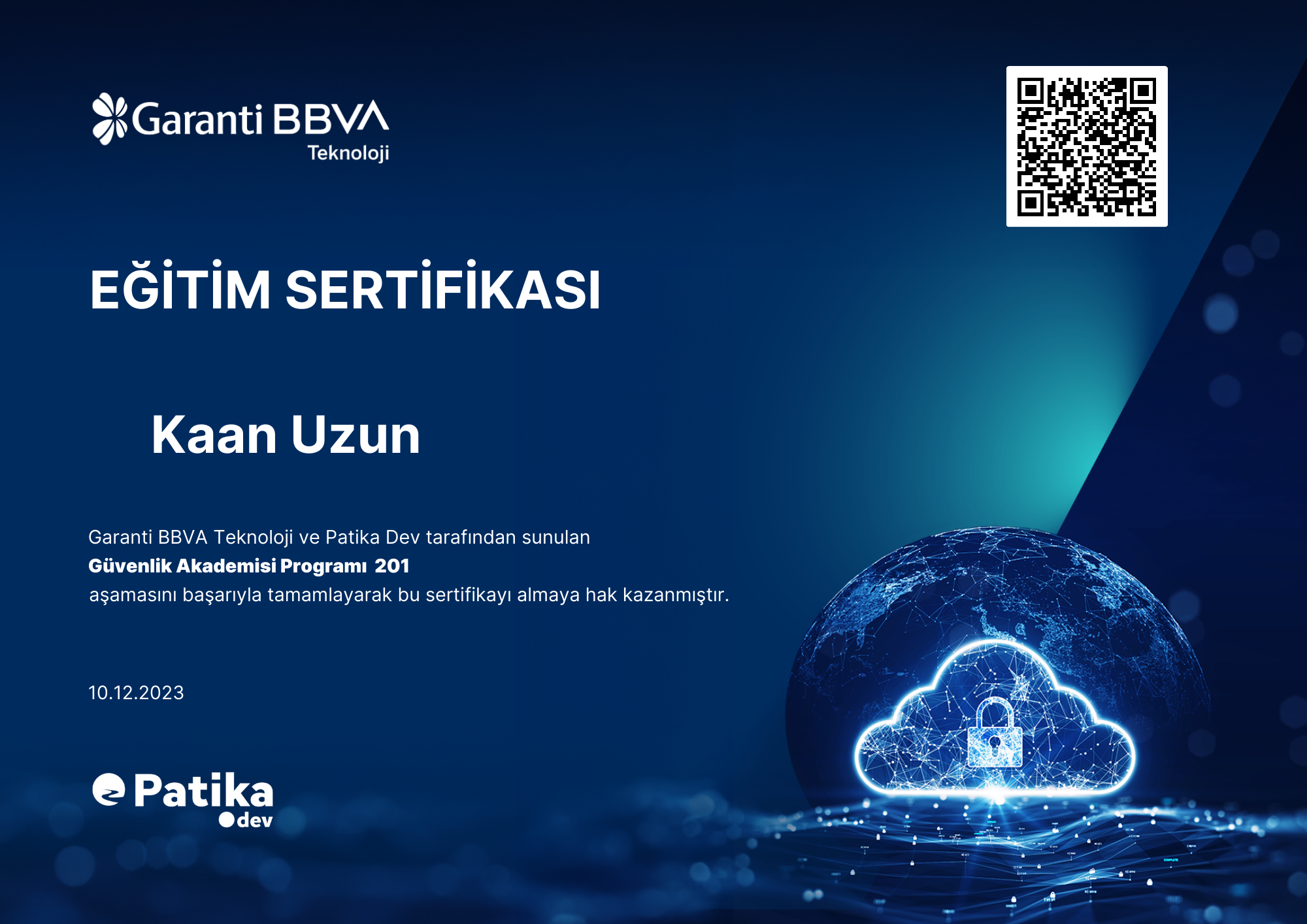 Turkcell Cybersecurity Certificate